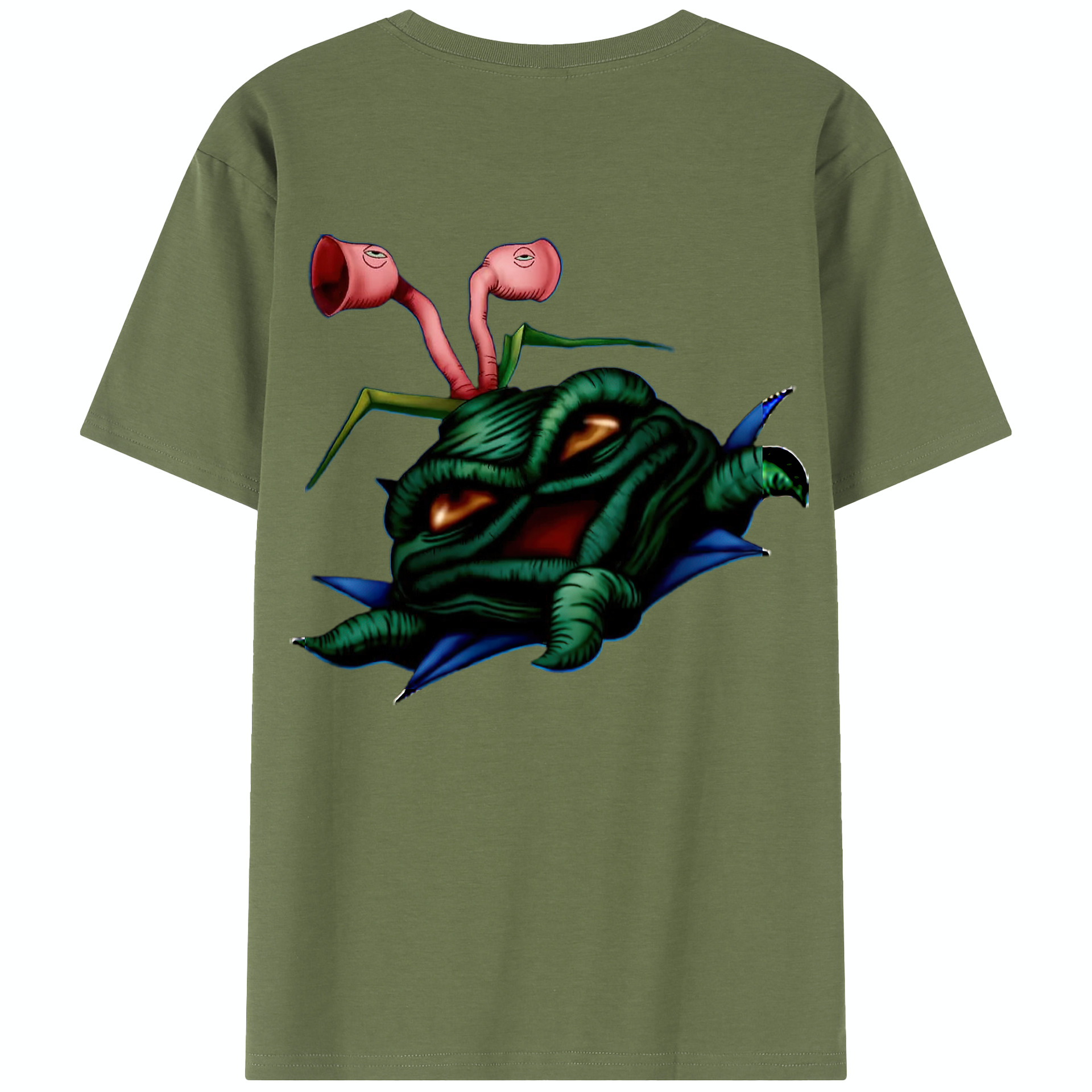 遊☆戯☆王 Yu-Gi-Oh! 綿100％半袖Tシャツ（背面プリント）